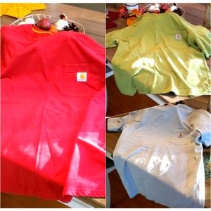 Mens Short Sleeve Carhartt 3 for $30!! **REDUCED **